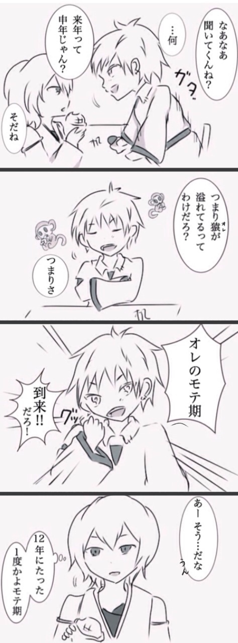 干支たちの話 毛